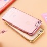 Funda TPU con diamante 电镀带钻 iPhone 8 Plus