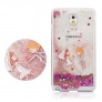 Funda purpulina con liquido流沙 Xiaomi Redmi 4X