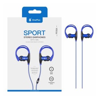 Auriculares Estéreo Sport Sunglasses con Microfono, Azul