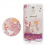 Funda purpurina con liquido流沙 iPhone 8 Plus