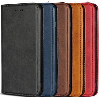 Funda iman con ranura de tarjeta皮革带卡槽  Xiaomi Redmi Note 9