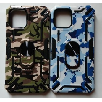 Funda camuflaje con anillo 迷彩指环 Xiaomi Redmi Note 9