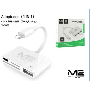 Adaptador lightning 4 in 1