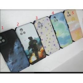 Funda goma antigolpe con dibujo四角彩图 SM A12