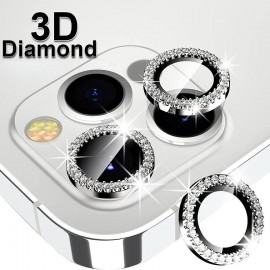 Protetcor de camara con diamante para iPhone 12 Mini