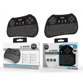 Mini Teclado Inalambrico con Ratón Touchpad, Forma Español, 2.4GHZ