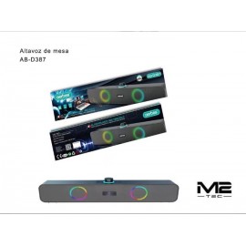 Altavoz de mesa con luz RGB