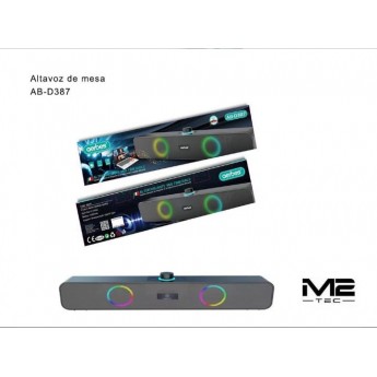 Altavoz de mesa con luz RGB