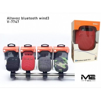 Altavoz Bluetooth 5.1 Wind3, función 12Horas.