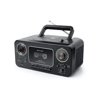 MUSE M-182 RDC, RADIO CD ESTEREO GRABADOR DE CASSETTE, CD/CD-R/CD-RW compatible FM / MW, 230V ~ 50Hz