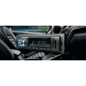 RADIO M195BT CON BLUETOOTH USB/SD PARA COCHE, 180 mm (H) x 78 mm (W) x 210 mm (L)