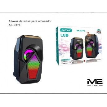 Altavoz de mesa de ordenador con Luz RGB