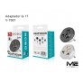 Adaptador Q17, 16A/250V, EU a CN/UK, AU,USA