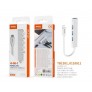 lector TYPE-C Hub 4 en 1, 3* USB2.0 + 1* USB3.0 Compatible con OTG, 24.5CM