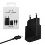 Cargador Samsung HY05 EPT1510, 15W PD, con cable Type-C