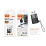 Adaptador OTG con Correa USB 2.0 (Macho) a USB 2.0 (Hembra), 480Mbps