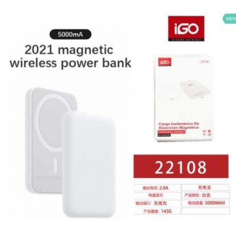 Power bank inalámbrico 5000mAh, 2.0A