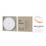 Reloj de pared Sinlecioso Sin TIC TAC, Bateria 1*AA(No Incluido) , 25*25*4cm(10 Pulgadas), 3 uni/paq