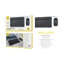 Conjunto Teclado y Raton Bluetooth 5.0 Inambrico Espanol 78 Keys