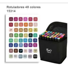 Rotuladores 48 colores