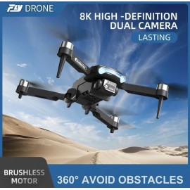 Dron Profesional F169 8K 4K con cámara HD, cuadricóptero con WiFi, 2 ejes, antivibración, cardán, motor sin escobillas