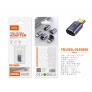 Adaptador Type-C(Macho)a Type-C (Hembra), Soporta transmision de datos/videos/carga 40 Gbps/8K/60Hz/100W, Soporta Apple