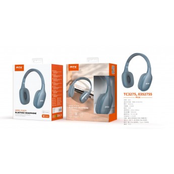 Auricular Bluetooth 5.3 plegable, Bateria 300mAh, uso 10-15H, carga 1.5H