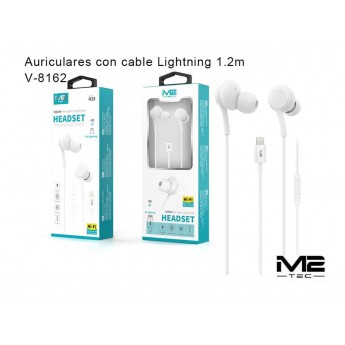 Auriculares con cable Lightning 1.2M