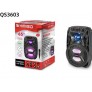 Altavoz Kimiso QS3603, 6.5'', 1000W, BT 5.0, 1200mAh, con microfono, NO REGALA EL TRANSPORTE