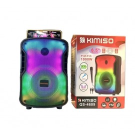 Altavoz Kimiso QS4609, 6.5'', 1000W,  con microfono, 100Hz-20KHz, NO REGALA EL TRANSPORTE