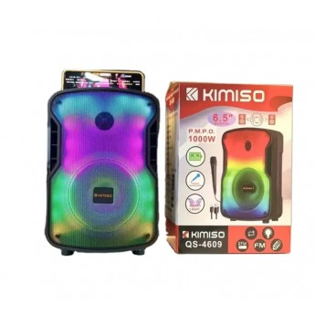 Altavoz Kimiso QS4609, 6.5'', 1000W,  con microfono, 100Hz-20KHz, NO REGALA EL TRANSPORTE