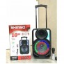 ALTAVOZ KIMISO QS-911 10", 1200W con micrófono y mando, NO REGALA EL TRANSPORTE