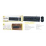 teclado 105 key Portugues y raton 3D 1000DPI, Con cable 1.5m