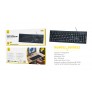 Teclado con cable Portugues, 105Key, Cable 1.5