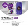 Power bank 10000mAh con cable smartphone, 5V/2.1A, 2 uni/paq