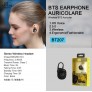 Auriculares Bluetooth 5.0 HD, música 2h, llamada 2.5h, carga 2h, 2.4GHZ, 3uni/paq