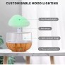 Humidificador Colorido Luz Relajante con Calmante Gotitas de Agua Sonidos