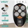 cortapelos profesional VGR V-316, trabaja 50 minutos, carga 2horas, 5W, 600mAh