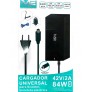 Cargador universal para Scooter, bicicleta eléctrica, 42V/2A, 84W, DC8.0x1.6mm, cable 120cm