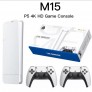 Consola de juegos Retro M15 4K HD P5 2,4G, controladores inalámbricos, más de 20 simuladores GB2 DDR3, 256MB, 128G, 40000 juegos