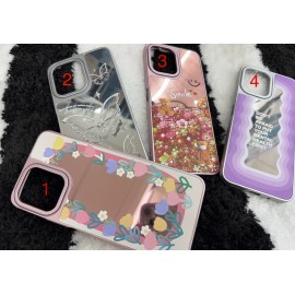 Funda espejo relieve con dibujo 镜面浮雕 iPhone 11 6.1"