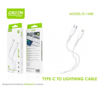 Cable de datos Type-c a Lightning 1M, 3A, 27W, 12 uni/paq