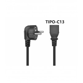 CABLE ALIMENTACION TIPO C13 1.5M