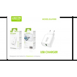 Cargador USB 2.4A, 12uni/paq