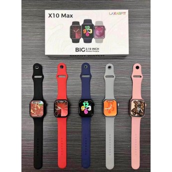 Smart Watch X10 Max, 2.19", GPS, 120+ watch faces, ip68,