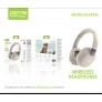 Cascos LS-239 inalámbricos 2.4Ghz, HiFi, cabezal girable, distancia 10M, uso 12h, 300mAh