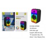 Altavoz TWS Bluetooth , Con Luz LED, Bateria 800mAh/3W, Soporta USB/FM/TF (32G Max)