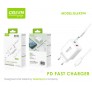 Cargador PD +QC 3.0, 45W, 3.0A Max,con cable Type-C a Lightning