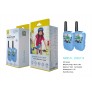 Walkie Talkie para Ninos pack *2, Pantalla LCD, Con linterna, Distancia hasta 3KM, Bateria AAAx4(No incluido)