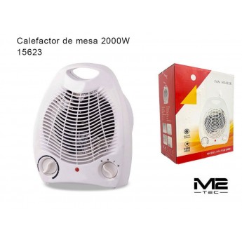 Calefactor sobre mesa 2000W